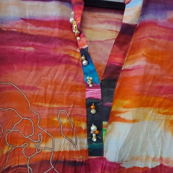 Sania Maskatiya Women's Tunic sz Medium - Picture 2 of 5